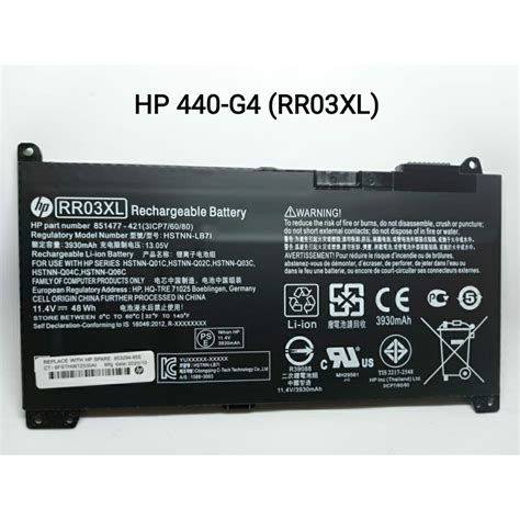 Jual Original Battery Baterai Laptop Hp Hp Probook G G