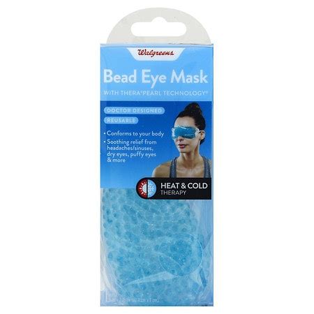 Walgreens Hot Cold Beaded Eye Mask Walgreens