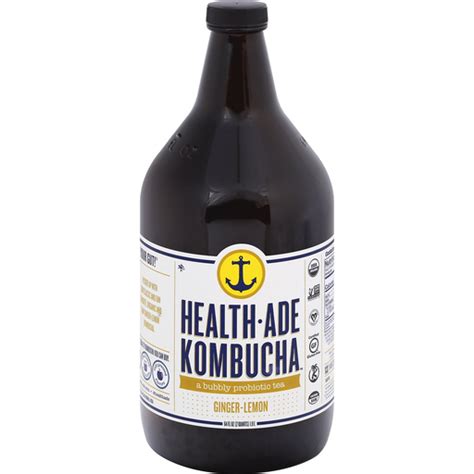 Health Ade Kombucha Ginger Lemon Juices Festival Foods Shopping