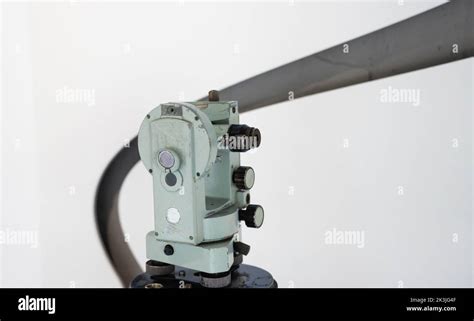 Theodolite Device Is A Measuring Device For Determining Horizontal And