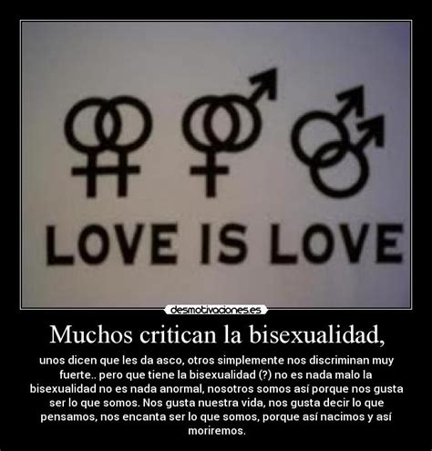 Imágenes Y Carteles De Bisexualidad Desmotivaciones