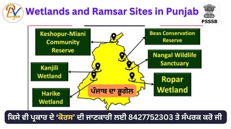 Class Protected Areas Of Punjab Wetlands And Ramsar Sites In Punjab