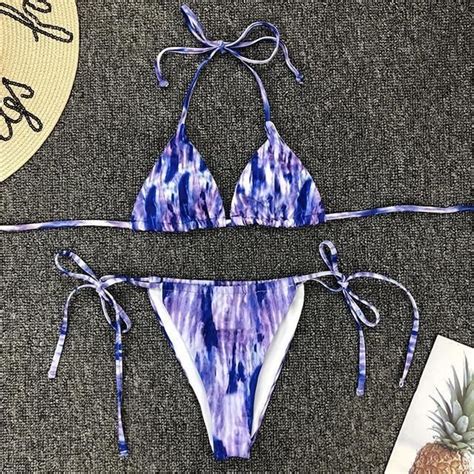 MAILLOT DE BAIN Sexy léopard Bikini 2021 licou maillot de bain femmes