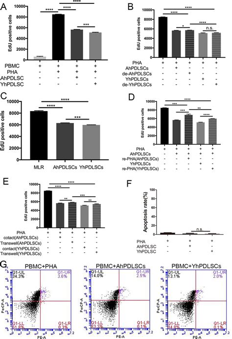 Pbmcs Proliferation And Apoptosis A Apdlscs And Ypdlscs Could Both