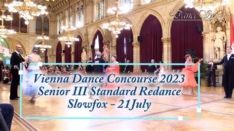 Vienna Dance Concourse 2023 Senior III Standard Slowfox WDSF