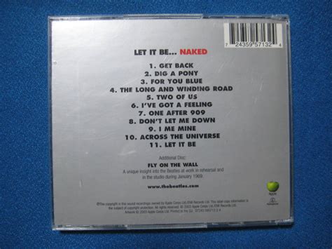 代購代標第一品牌樂淘letaoCD2CD Beatles Let It Be Naked レットイットビーネイキッド ザ