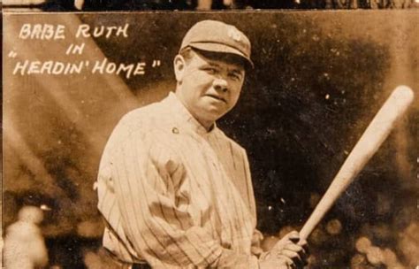 1920 Headin Home Babe Ruth Baseball VCP Price Guide