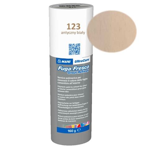 FUGA FRESCA ULTRACARE 160g MAPEI farba poliuretanowa 123 antyczny biały