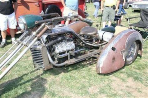 Ratted Flathead Trike Trike Motorcycle Custom Trikes