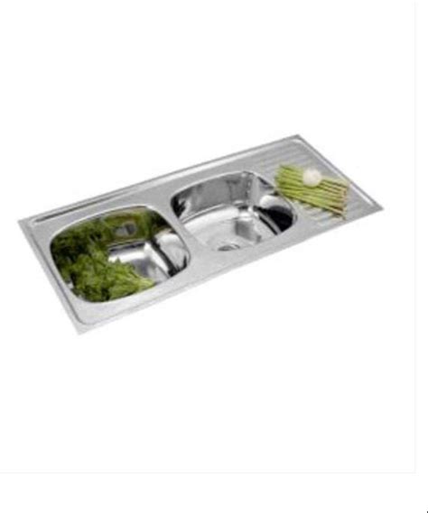 Silver 304 Grade Stainless Steel Undermount Double Bowl Kitchen Sink