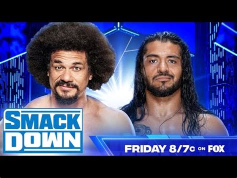 Carlito Vs Santos Escobar Wwe Smackdown Youtube