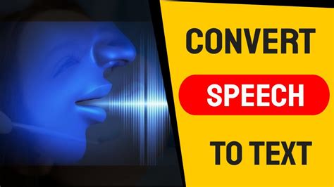 Convert Speech To Text A Powerful App That Lets You Convert Speech To