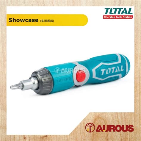 Total In Ratchet Screwdriver Set Tacsd Aurous Hardware