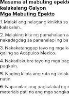 Mabuting Epek Toh Ng Kalakalang Galyon Brainly Ph