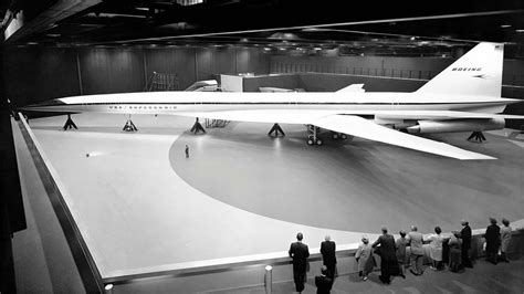 Boeing 2707 Sst Supersonic Transport Mock Up At The Boeing