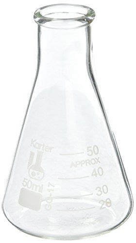 Glass Erlenmeyer Flask Sets Borosilicate Glass Heavy Duty Rim Thick