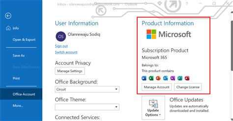 Office 2019 How To Check Your Version Of Office Microsoft Office 365