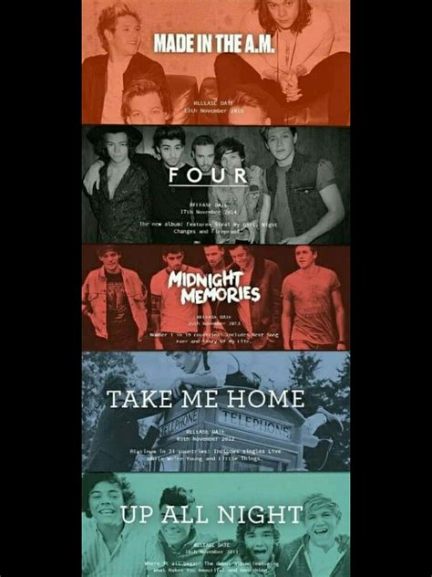 Midnight Memories One Direction Artwork