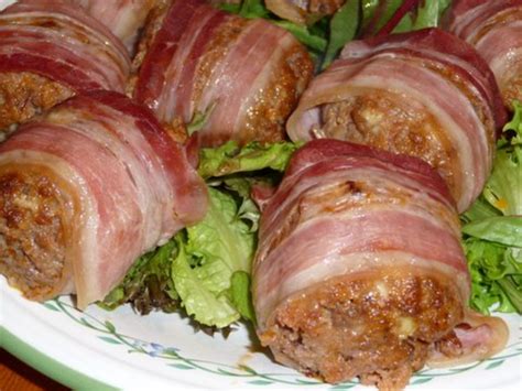 Mini Meat Loaves Wrapped In Bacon Recipe