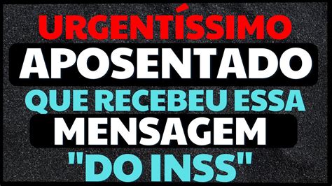 Inss Todos Os Aposentados E Pensionistas Do Inss Precisam Checar Se