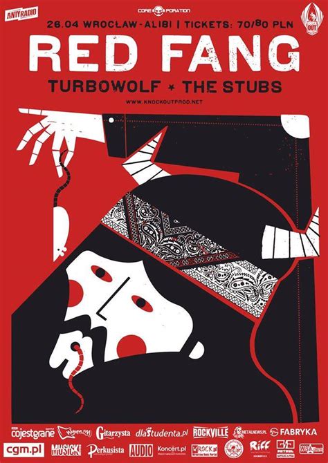 Polskie koncerty Red Red Fang | www.halomuzyka.com