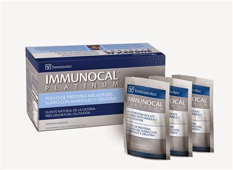 Productos Immunocal Platinum