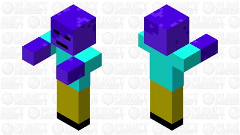 Purple Zombie Minecraft Mob Skin