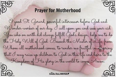 Patron Saints Of Pregnancy And Childbirth Prayers St Gerard Prayer