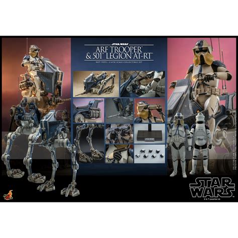 全新 Hot Toys TMS TMS 星際大戰 ARF 複製人 軍團 AT RT 蝦皮購物