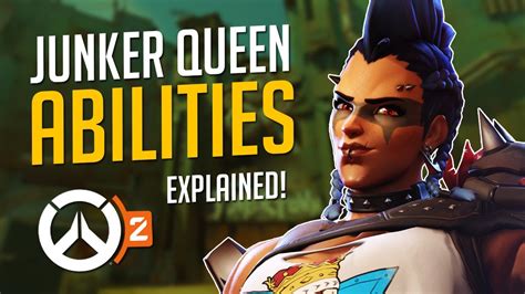 Overwatch 2 Junker Queen All Abilities And Ultimate Explained Youtube