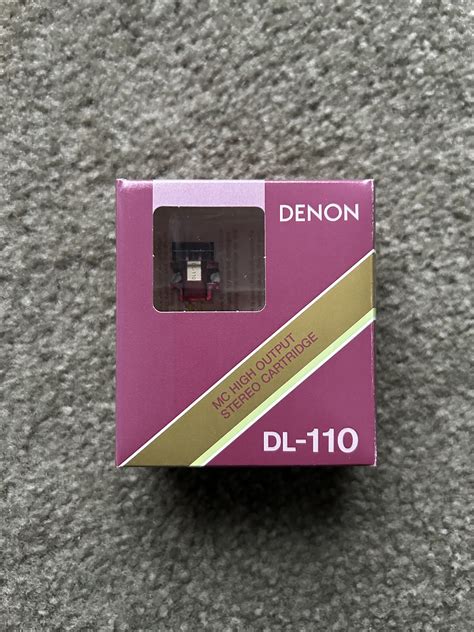 Denon DL 110 Phono Cartridge MC Phono Cartridges