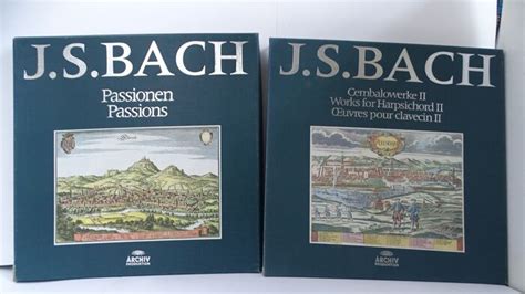 J S Bach Multiple Titles Lp Box Set Catawiki