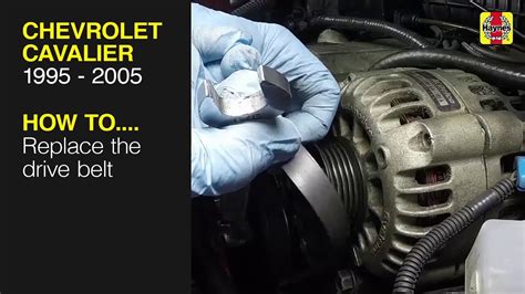 How To Replace The Drive Belt On The Chevrolet Cavalier To