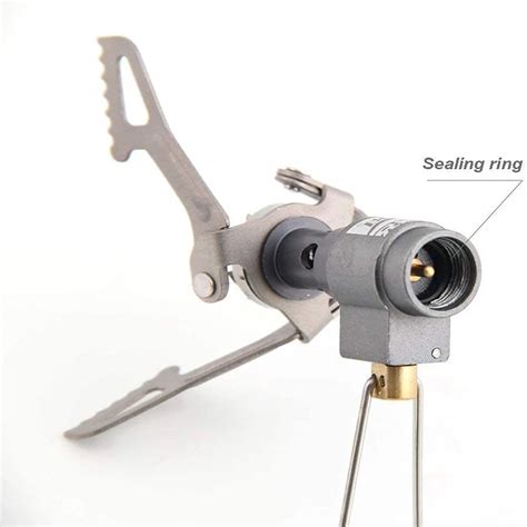 Portable BRS Outdoor Solo Titanium Camping Gas Stove 25g Lightweight