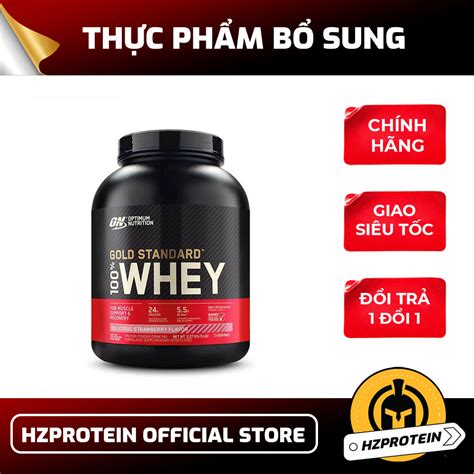 On Gold Standard 100 Whey SỮa BỔ Sung Protein PhÁt TriỂn CƠ BẮp 5 Lbs Lazadavn