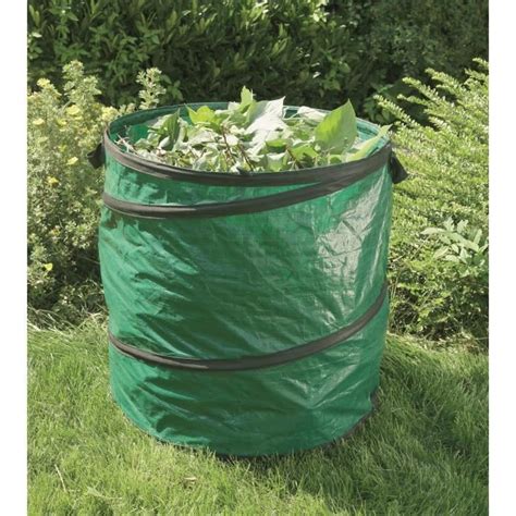 Sac déchets Pop Up instantané 120L 60x50cm Cdiscount Jardin