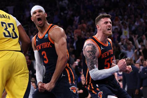 Knicks Surpreendem E Abrem Vantagem De 2 A 0 Sobre Os Pacers Nos Playoffs Da Nba