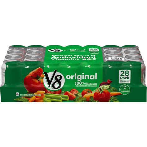 V8 Juice Original 100 Vegetable Juice Plant Based Drink 115 Ounce