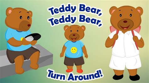 Teddy Bear Teddy Bear Turn Around | English Nursery Rhyme Song For ...