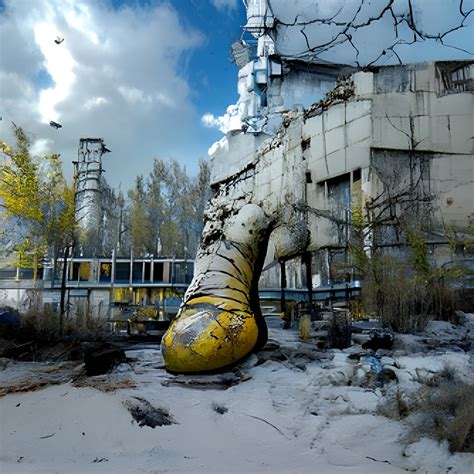 Chernobyl Elephants Foot : r/nightcafe