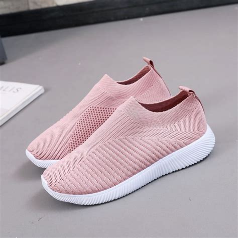 Womens Walking Shoes With Arch Support Black Tennis Shoes For Women ...