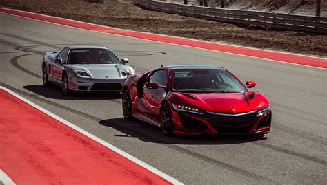 Supercar Shootout Original Acura Nsx Vs New Acura Nsx