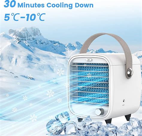 Portable AC Mini Portable Chill Well AC For Bedroom Room Desk Office