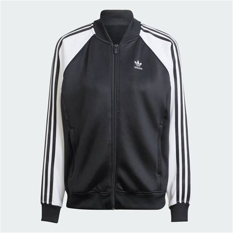 Clothing Adicolor Classics Oversized SST Track Top Black Adidas