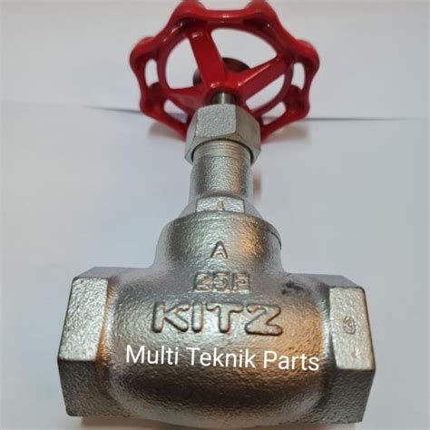 Jual Globe Valve Steam Cast Iron K Drat Inch Dn Kitz Original