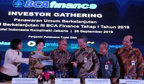 Bca Finance Terbitkan Obligasi Sebesar Rp Triliun Economic