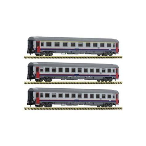 Fleischmann 814508 Set 3 Delig Eurofima Wagens SNCB Eemspoor