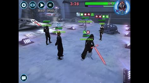 SWGOH GAC 3v3 Hux Vs 50R T YouTube