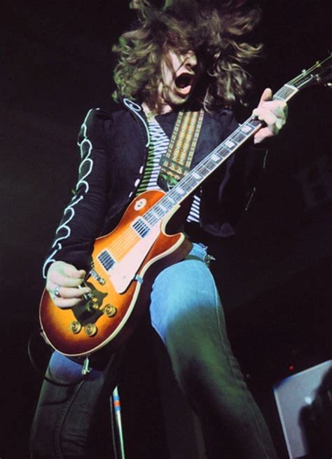 Rockandrollpicsandthings — Thin Lizzy Brian Robertson Onstage Bad
