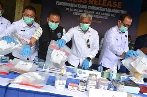 Laboratorium Narkoba Dalam Tenda Di Bali